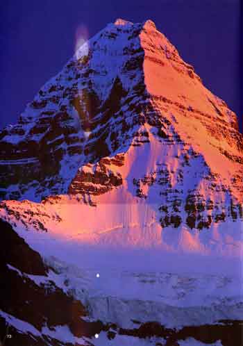 
Mount Assiniboine Sunrise From Lake Magog - The Rocky Mountains by Shiro Shirahata book
